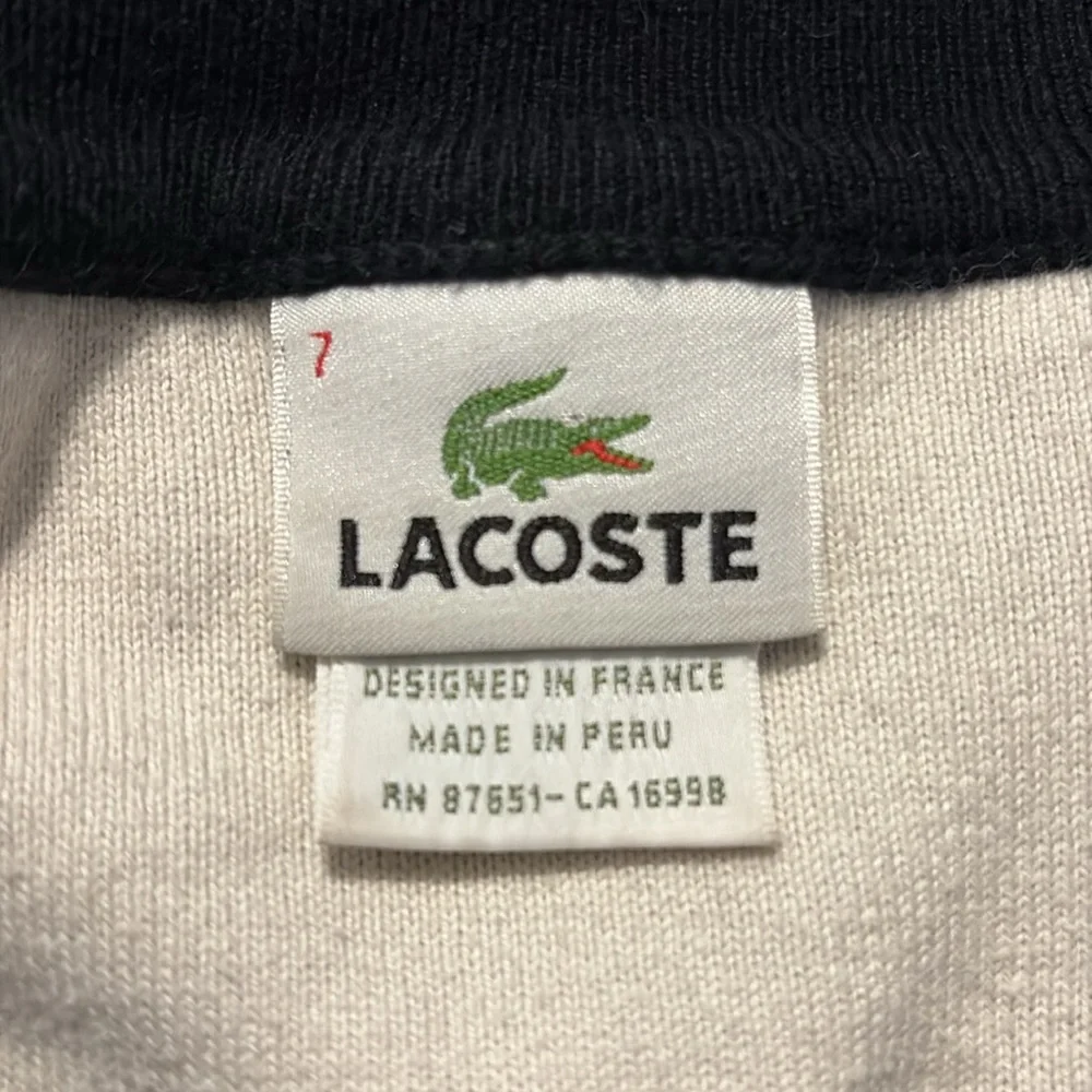Lacoste size men’s